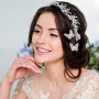 ANNIUP Compris10 Patchs, Patchs Dentelle, Papillon Perle Dentelle, Décoration de vêtements vintage，Pour broder et coudre les rob