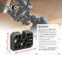 noair Kit de purge pour freins à disque Shimano - kit de purge avec huile minérale/liquide de frein - pour freins de vélo hydrau