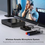 Ensemble de Micro Portables avec 2 Micros sans Fil - 2 x 8 fréquences UHF réglables