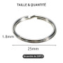 Fort et Robuste Attache Porte Clé