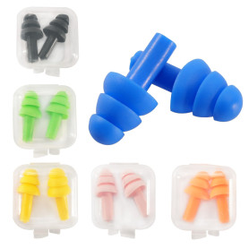 12PCS Bouchons D'oreille Souple Anti Bruit Avec Boîte