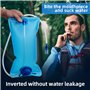 Vessie d'hydratation extérieure, poche à eau de 2 L pour sac à dos de randonnée, sac de rangement étanche pour vélo, randonnée, 