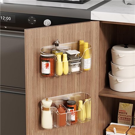HQahnekme 2 pièces Organiseur de Porte d'armoire de Cuisine