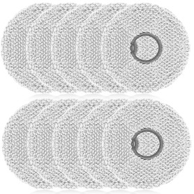 Lot de 2 serpillères avec support de rechange L20 Ultra Accessoires pour aspirateur L10s Pro Ultra Heat / X40 Ultra / X40 Master