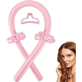 Bandeau à friser sans chaleur avec épingle à cheveux