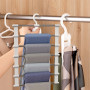 7-en-1 Multifonctionnel Cintre Pantalon Pliable