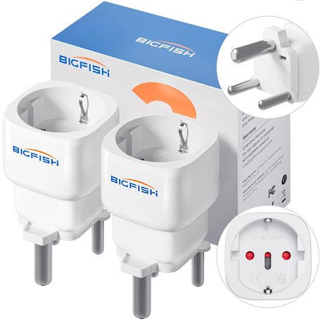Bigfish Adaptateur Afrique du Sud 2 Pièces