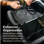 VEGOATY Lot de 4 noyaux de serrure pour Thule, Thule - Contient 4 cylindres de serrure, 4 clés et 1 clé de contrôle