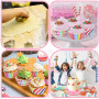 Kit Patisserie, Poche a Douille Patisserie Accessoire Patisserie Plateau Tournant Outils de Plateau Tournant Gâteau, Plateau à G