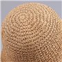 Chapeau de Paille Protection UV Chapeau de Soleil Chapeau à Large Bord à La Main pour Voyage Décoration Décoration Vacances D'ét