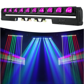 Betopper 10x15W RGBW Led Lyre Beam Barre Lumières de Scène