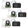 Fasizi Multimètre numérique CC 0-90 V 100 A Voltmètre Ampèremètre Courant Puissance Watt Capacité Temps Compteur de Batterie Mon