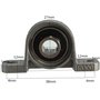 Fasizi Lot de 4 roulements KP08 à billes intérieures de 8 mm