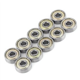 Fasizi Lot de 10 roulements à billes à double blindage métallique 626ZZ 6 x 19 x 6 mm