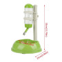 Fdit Bol De Bouteille d'eau pour Chien Alimentant Automatiquement Le Distributeur Réglable De Hauteur d'eau pour Le Chat De Chie