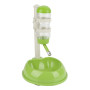 Fdit Bol De Bouteille d'eau pour Chien Alimentant Automatiquement Le Distributeur Réglable De Hauteur d'eau pour Le Chat De Chie
