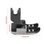 Hilitand Pied Presseur Pieds-de-biche Noir R141 Pied en Acier Presseur Industriel Machine à Coudre Accessoires 12 Roulements