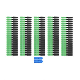 Walfront 100 pièces SC/APC Embarqué Fibre Optique Connecteur Rapide Outil d'Équipement Fibre Optique avec Capteur de Longueur de