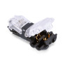YUEMING 8 Pièces Connecteurs Rapides en T, Connecteurs de Fils à 2 Broches 2 Voies Convient aux Câbles 20-22 AWG Sans Soudure Co