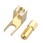 Connecteur de Câble de Audio Résistant à la Corrosion à Angle Droit