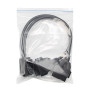 GFFG Câble de Diagnostic OBD2, Voiture 16 Broches OBDII mâle à Deux Femelles Adaptateur de connecteur de câble d'extension Adapt