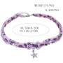 XFSRG Collier Femme Fantaisie en Fourrure Léopard Rose avec Pendentif Étoile Brillant Bijoux Mode pour Anniversaire et Cadeau
