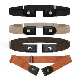Nokwocy Lot de 4 ceintures pour enfants