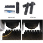 Brosse à buse en silicone pour imprimante 3D Bambu Lab A1, outil de nettoyage de buse pour imprimante 3D Hotbed (6 pièces)