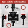 Philips Lot De 45 Joints d'étanchéité Pour Machine à Café Automatique Philips Saeco Et 5 Kits De Nettoyage Pour Machine à Café P