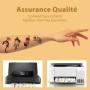 Ryebme Papier de transfert temporaire imprimable pour laser & jet d'encre,autocollant de tatouage DIY,transfert d'image personna