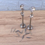 Lot de 2 Supports pour Tringle à Rideau Double 20 mm/25 mm
