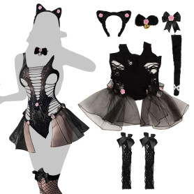 GKLWEJ Costume Sexy Femme Cosplay