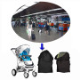 LHKJ Sac de Voyage pour Poussette, Imperméable Siège Enfant De Voiture, Fauteuils Roulant. Parfait Pour Le Stockage Ou Prendre L