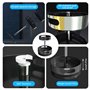 PEAKGEAR Lazy Susan Organiseur de placard rotatif à 2 niveaux, étagère à épices rotative pour l'intérieur, étagère à épices rota