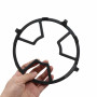 fuxunamz Plaques Cuisinière Gaz Support Anneau - 17,5cm Rond étagère Casserole En Fonte, Quatre/Cinq Griffes Cuisson D'adaptatio