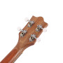 Alnicov Tuning Pegs 2 R2L Tuners avec bouton blanc pour ukulélé 4 cordes
