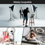 Neewer® Bras Flexible en métal de 25 cm pour lumières vidéo LED, Anneau de Flash et Autres Accessoires de Photographie avec File