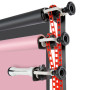 NEEWER Photography Système de Support d'arrière-Plan Manuel à 4 Rouleaux pour Montage Mural avec 2 Crochets à Quatre Plis,8 Barr