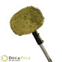 DOCAZOO DocaPole - Plumeau pour Murs et plafonds - tête de Nettoyage en Microfibre Chenille/Lavable - Utilisation à la Main ou a