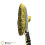 DOCAZOO DocaPole - Plumeau pour Murs et plafonds - tête de Nettoyage en Microfibre Chenille/Lavable - Utilisation à la Main ou a