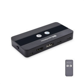Cable Matters KVM Switch 2 ordinateurs Dual 4K 60Hz USB C/Switch KVM HDMI