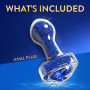 Plug Anal Blush Oh My Gem Bleu