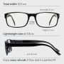 Gaoye Lot de 5 lunettes de lecture bloquant la lumière bleue, lecteurs à charnière à ressort pour femmes et hommes, filtre anti-