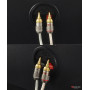 Nakamichi FanLock fiche banane à broche de 2mm plaquée or 24K 10 AWG - 18 AWG Calibre 4 mm pour haut-parleurs Amplificateur Hi-F