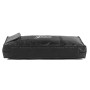 Flexzion Housse de clavier 61 touches souple étanche avec poignée transport poches bandoulière réglable - Sac étui pour clavier 