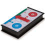 Yellow Mountain Imports Jeu de Plateau Ludo Pliable Magnétique pour Le Voyage - 25 Centimètres - Ensemble de Jeu de stratégie Cl