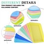 12 Pièces Plateaux d'art Plastique, Plateaux en Multicolores, Plateau de Service Multicolore Plateaux d'Activités de Jeu Plateau