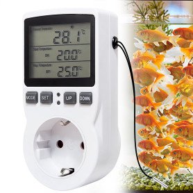 Prise Thermostat Prise Contrôleur Température: 230v Prise De Contrôle De Température