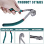 BYZESTY Outil de débosselage pour bord de garde-boue, outil de réparation universel pour carrosserie, ailes de voiture, outils d