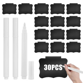 Vegena Lot de 30 Porte Etiquette